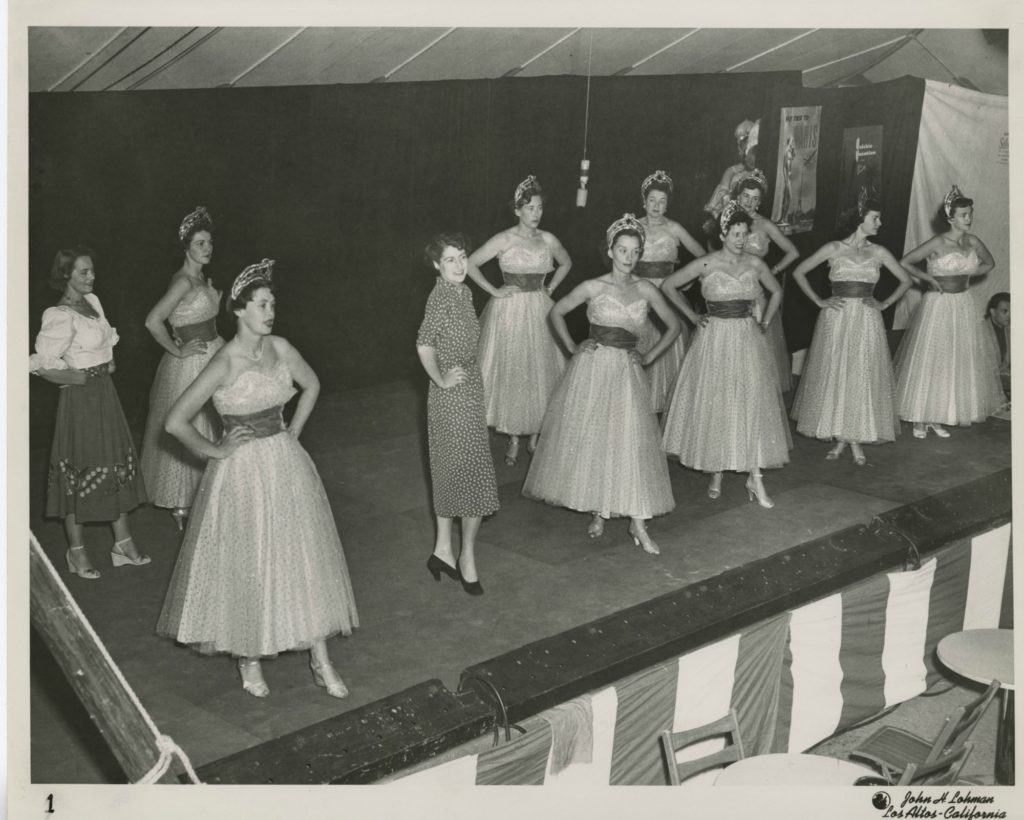 History of PVI - Woman Dancing on Stage in the 70's