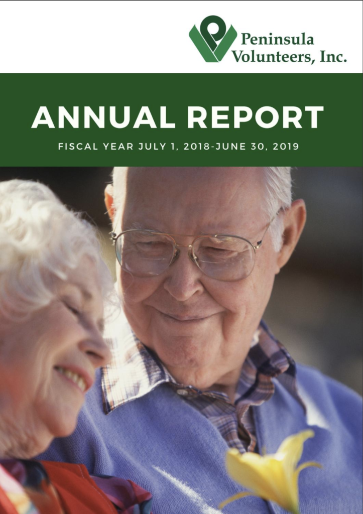 PVI 2018-2019 | Peninsula Volunteers, Inc. Annual Report