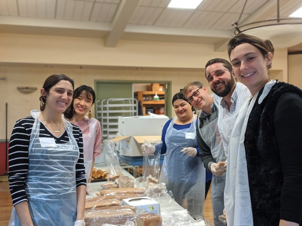 Group of Young Volunteers