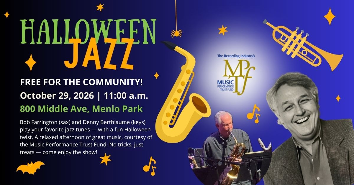 Come join us in two days to experience the Jazz stylings of Bob Farrington and…